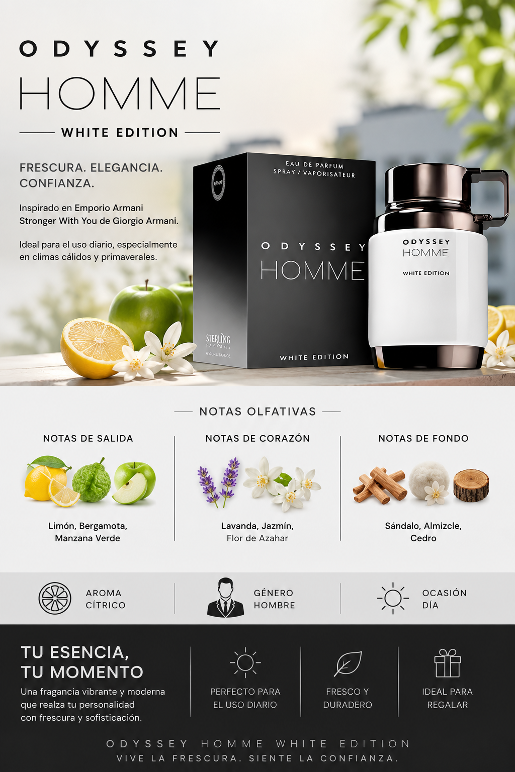 Odyssey Homme White Edition