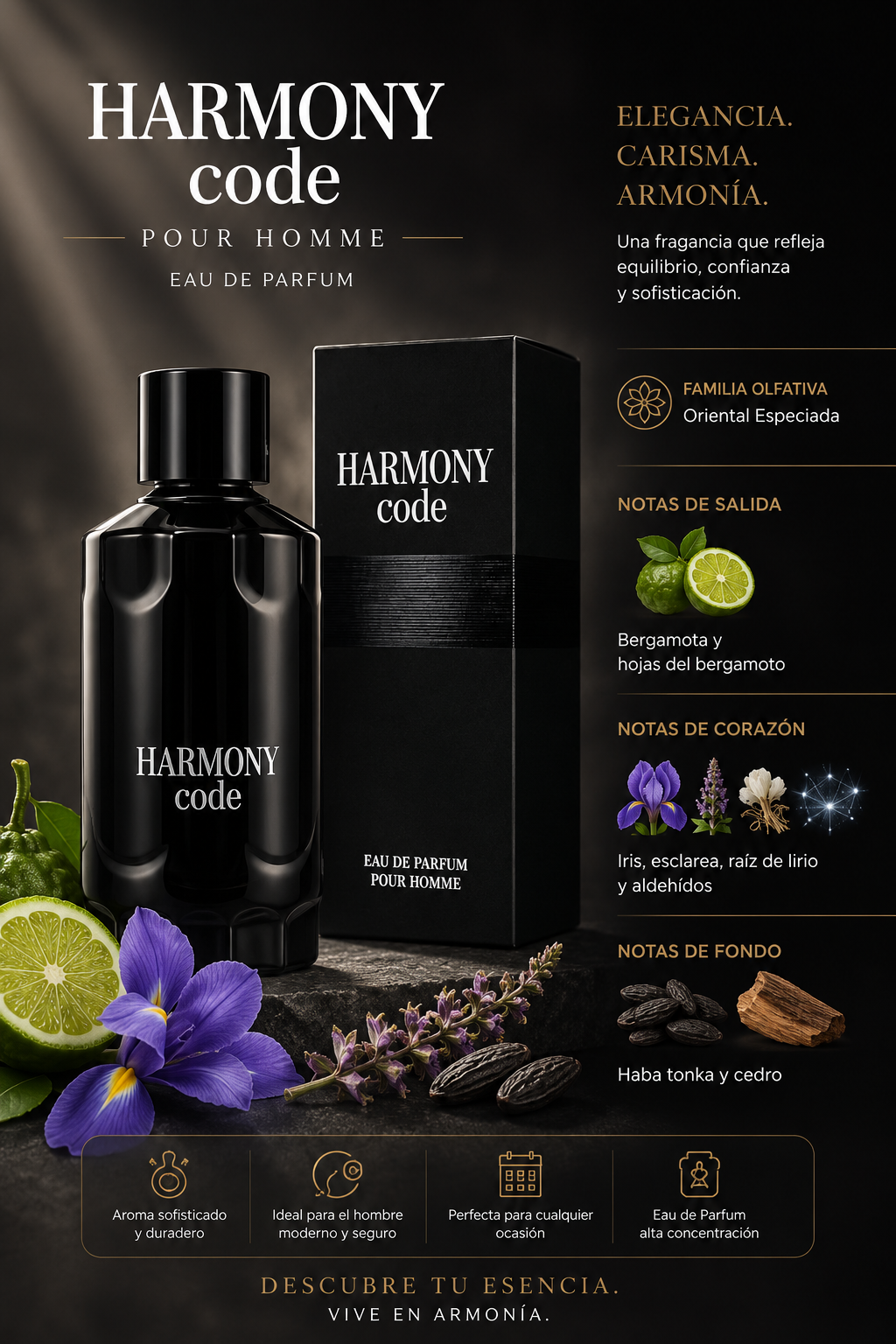 Harmony Code Pour Homme