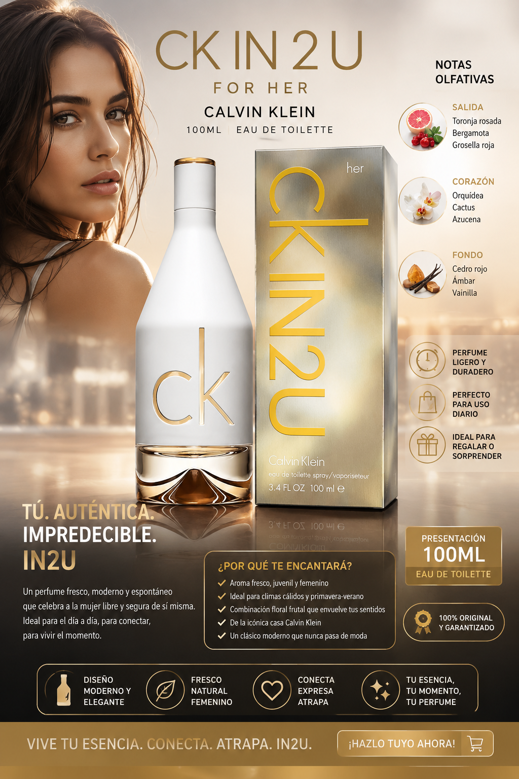 CK IN2U For Her 100 ml