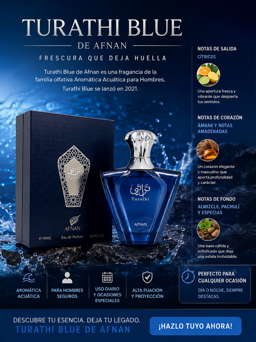 Turathi Blue 90 ml